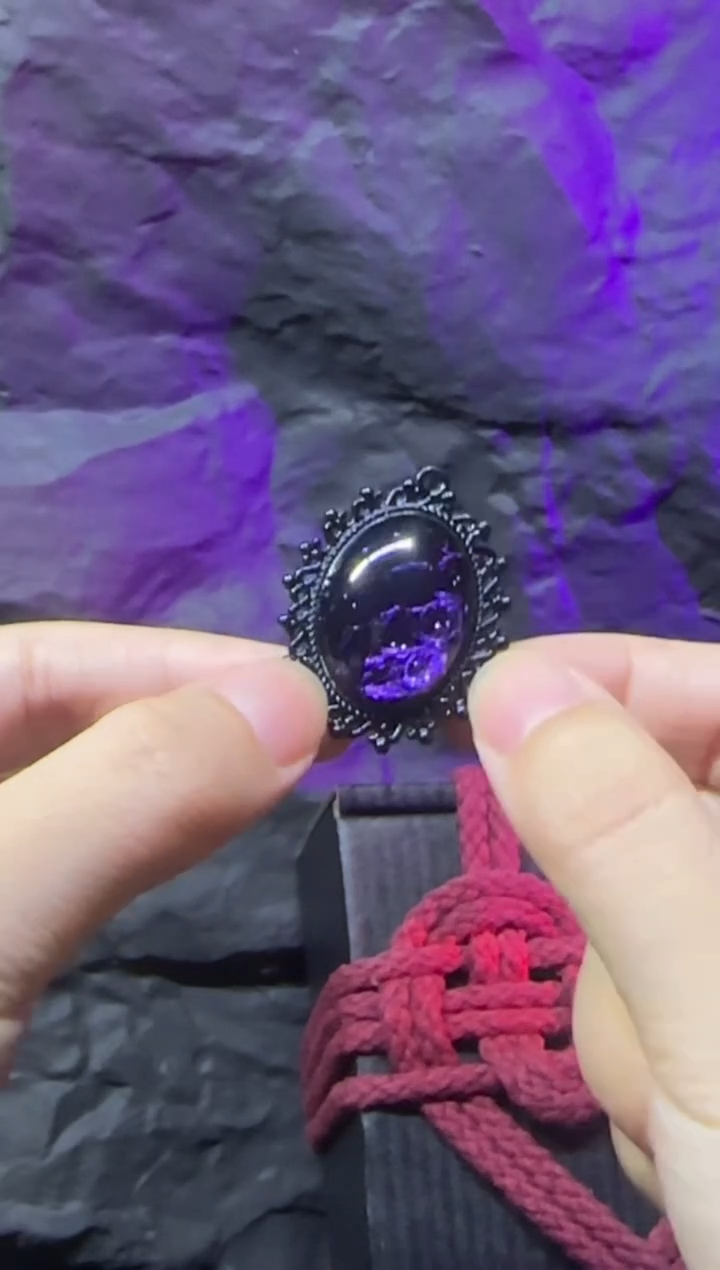 非金属无微瑕 紫色 