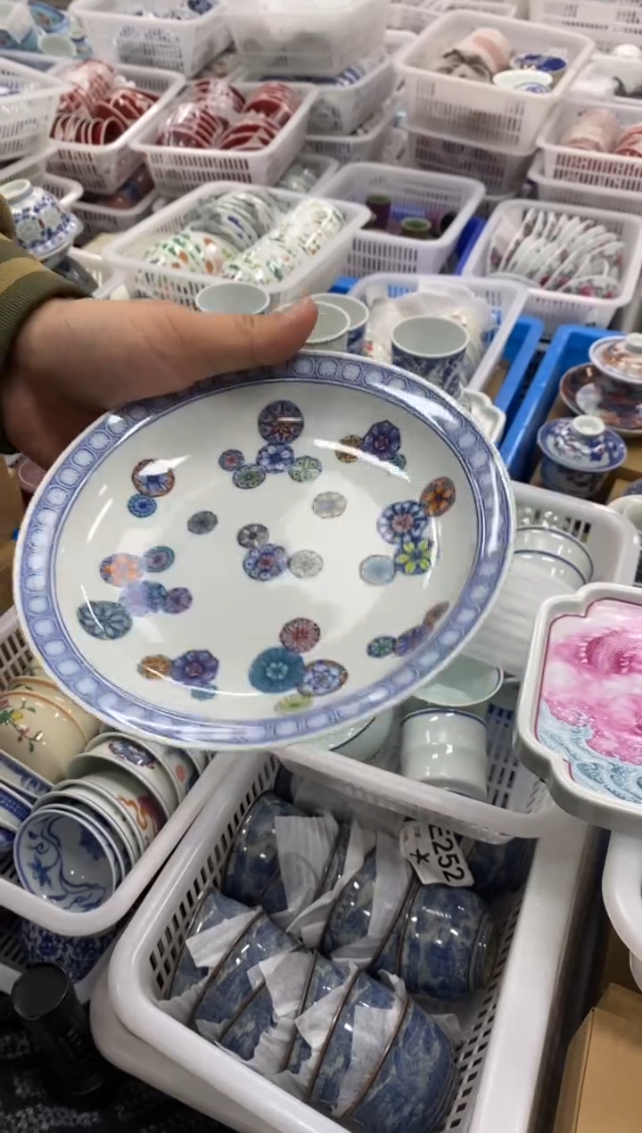 陶瓷景德陶瓷茶具壶承直径17.5