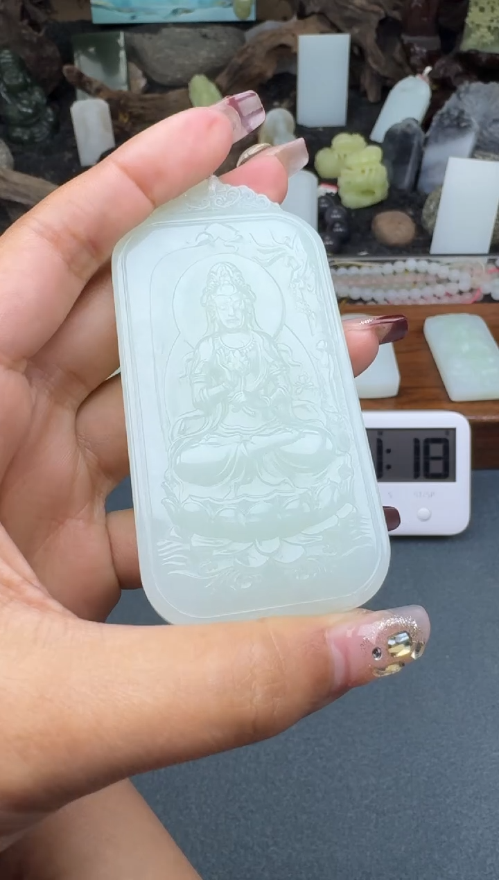 【闪购商品】和田玉颈饰未镶嵌菲菲