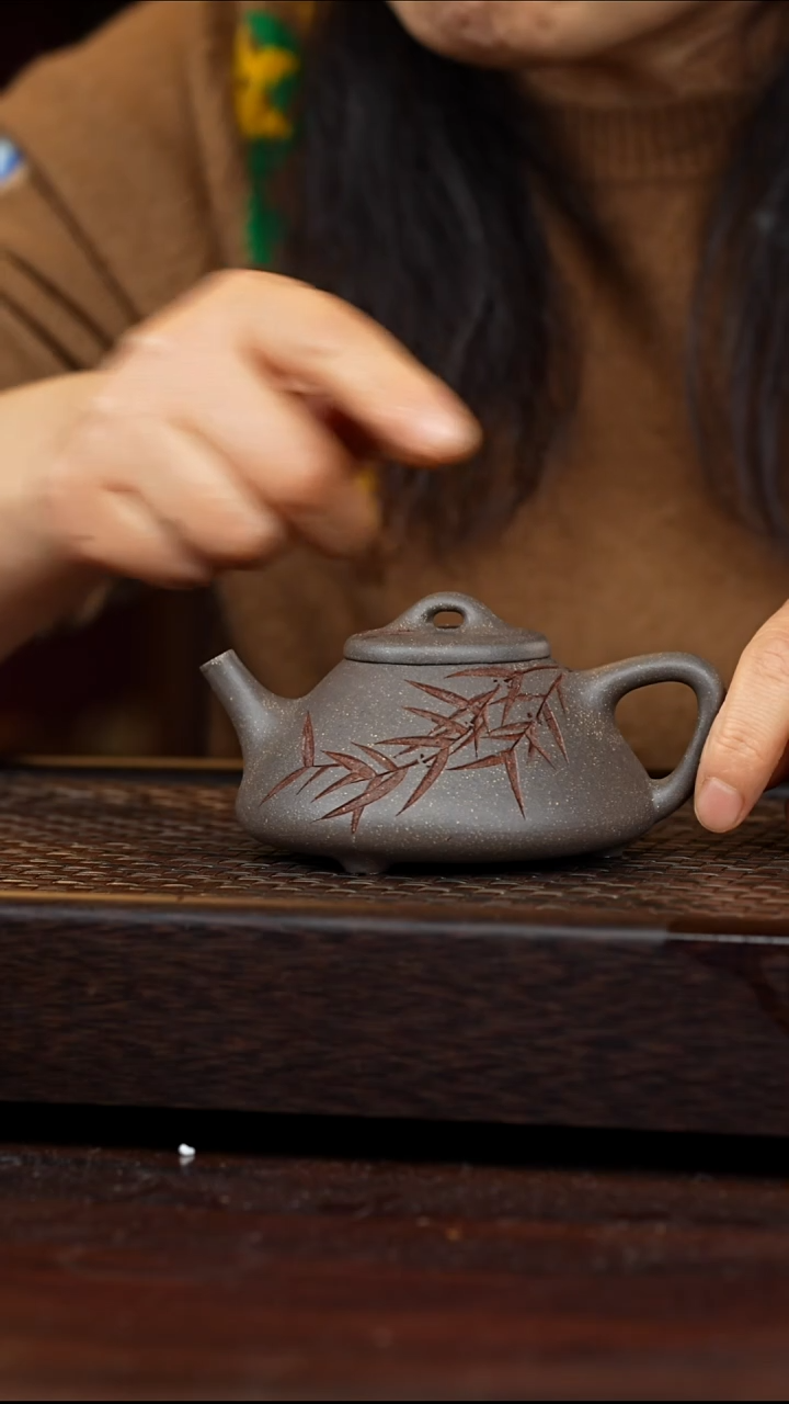 茶壶紫砂丹壶溢香紫砂壶220毫升