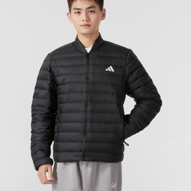 阿迪达斯羽绒服男2024新款旅游休闲保暖夹克户外御寒运动服JM1237