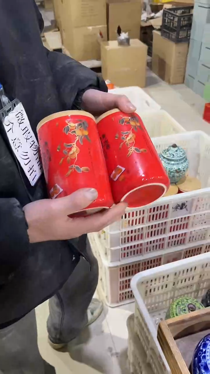 【闪购商品】摆件陶瓷茶叶罐罐密封罐