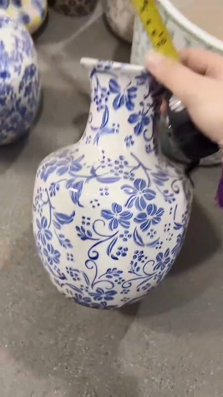 【闪购商品】陶瓷花盆高26cm内口9cm