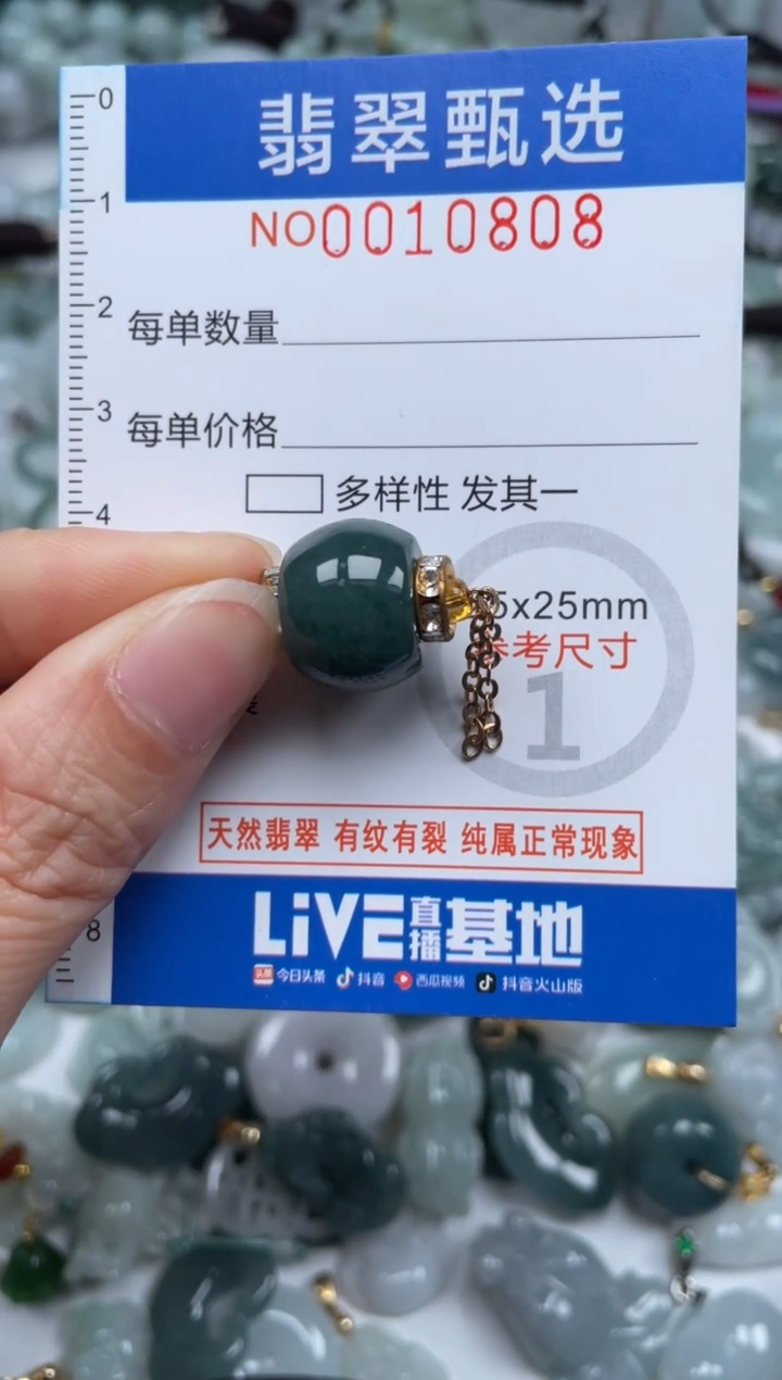 颈饰未镶嵌翡翠10808·