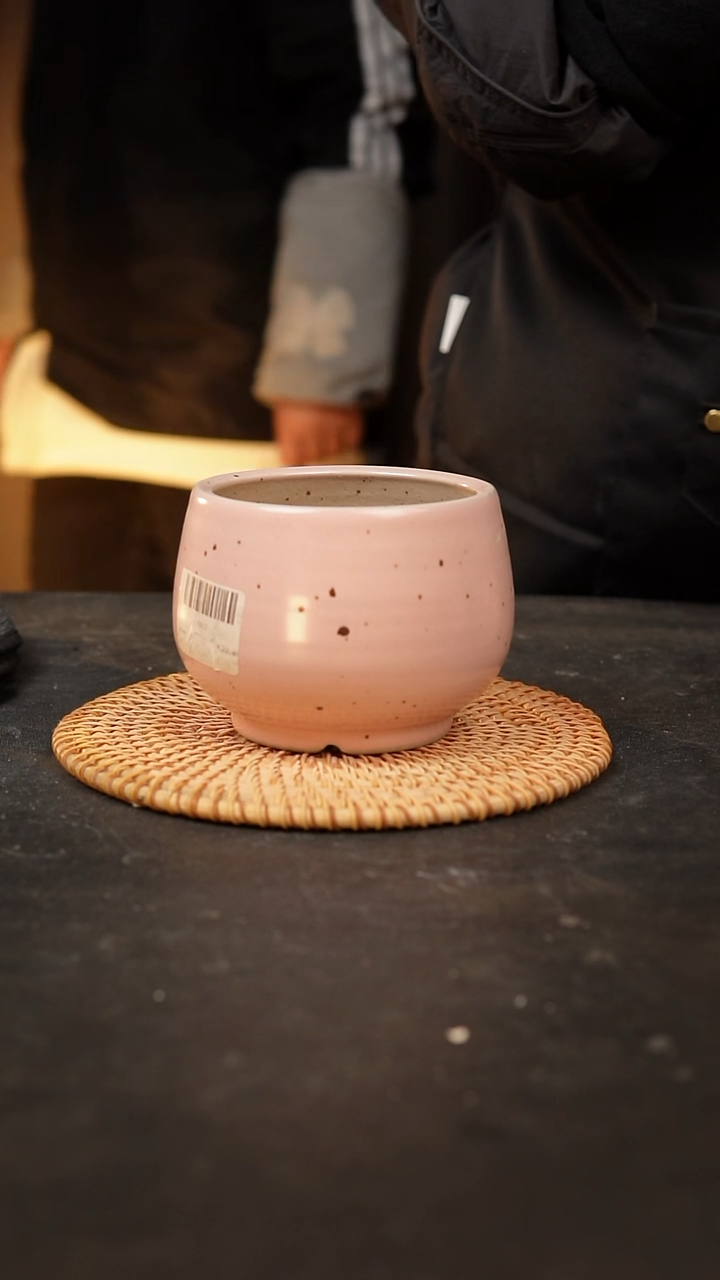 【闪购商品】瓷片泥泥手工花盆