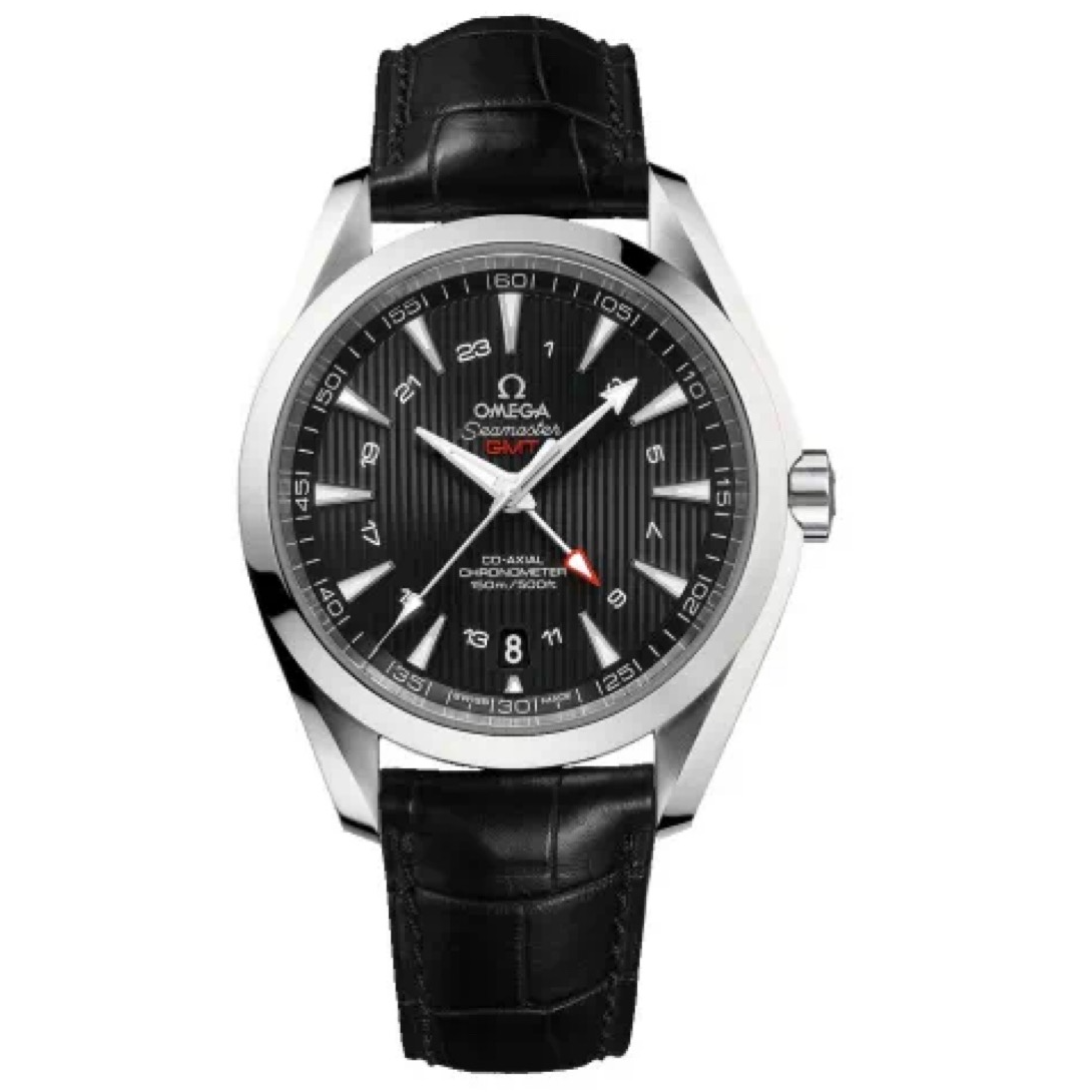 99新 Omega/欧米茄 海马150/表经43/公价57700/男士手表/GMT