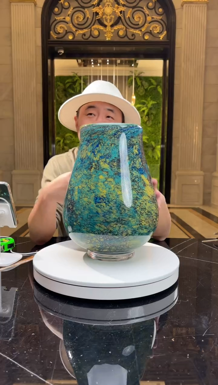 【闪购商品】摆件AJ06517艺术琉璃花器