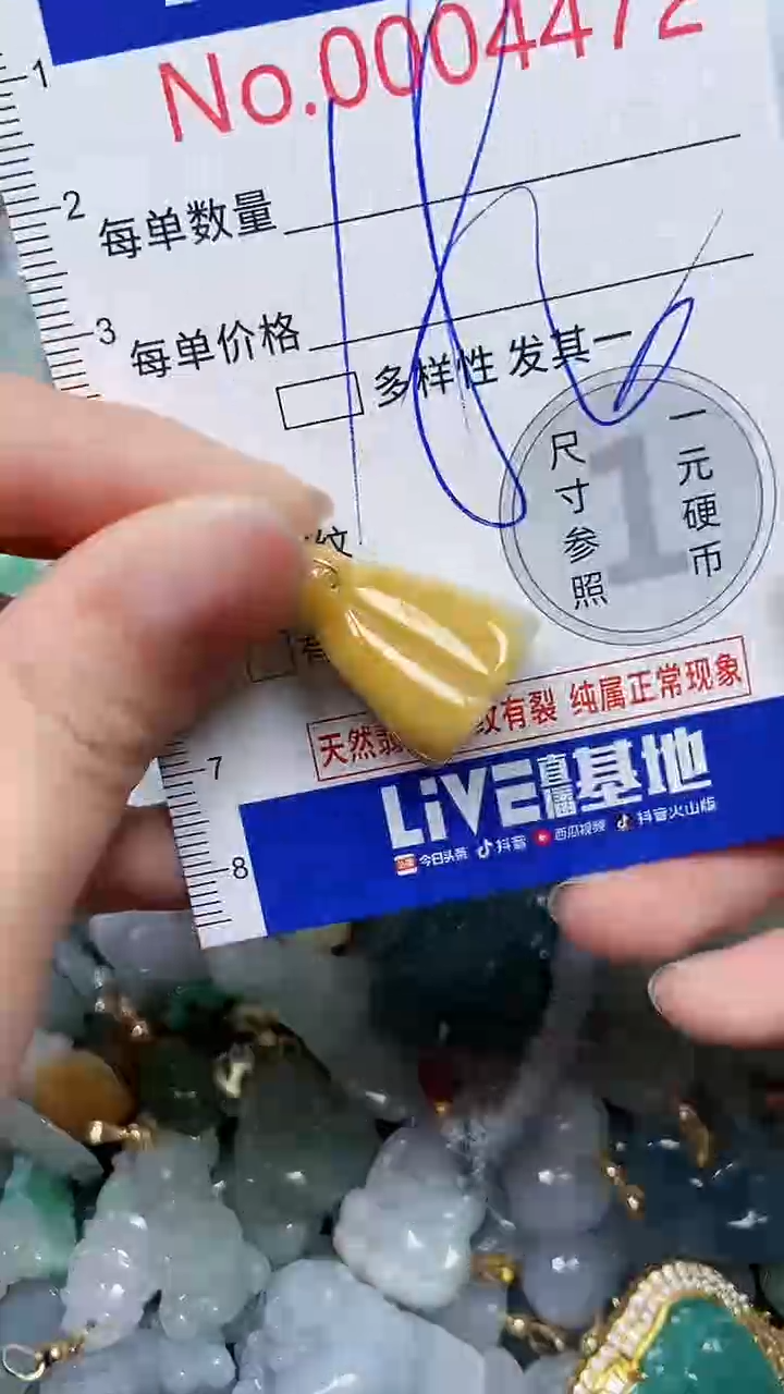 【闪购商品】翡翠颈饰未镶嵌闪购00004472