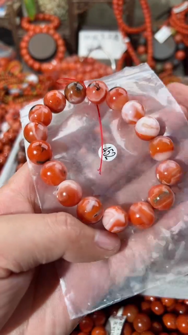【闪购商品】南红玛瑙手串未镶嵌13