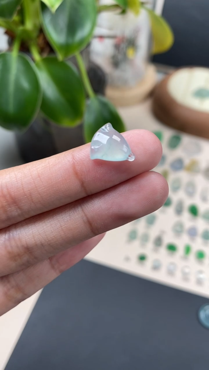 【闪购商品】翡翠颈饰未镶嵌翡翠冰种莲蓬