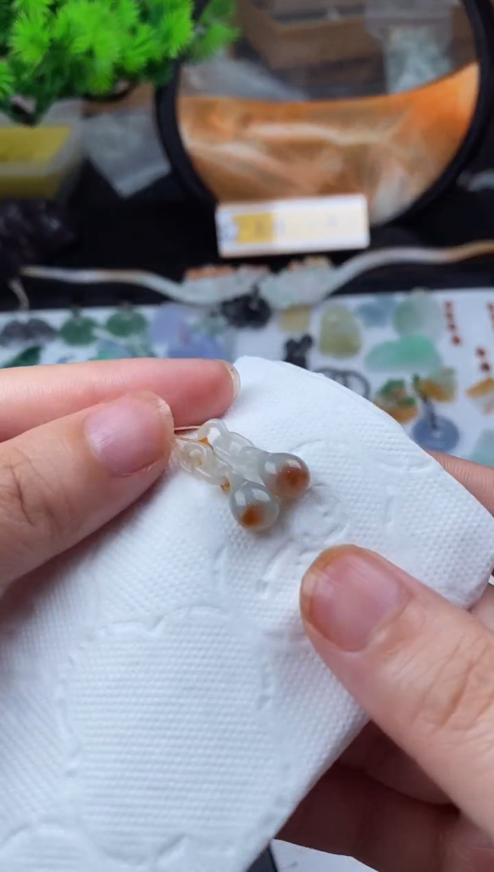 定制翡翠未镶嵌毛货商品/不退换//8178