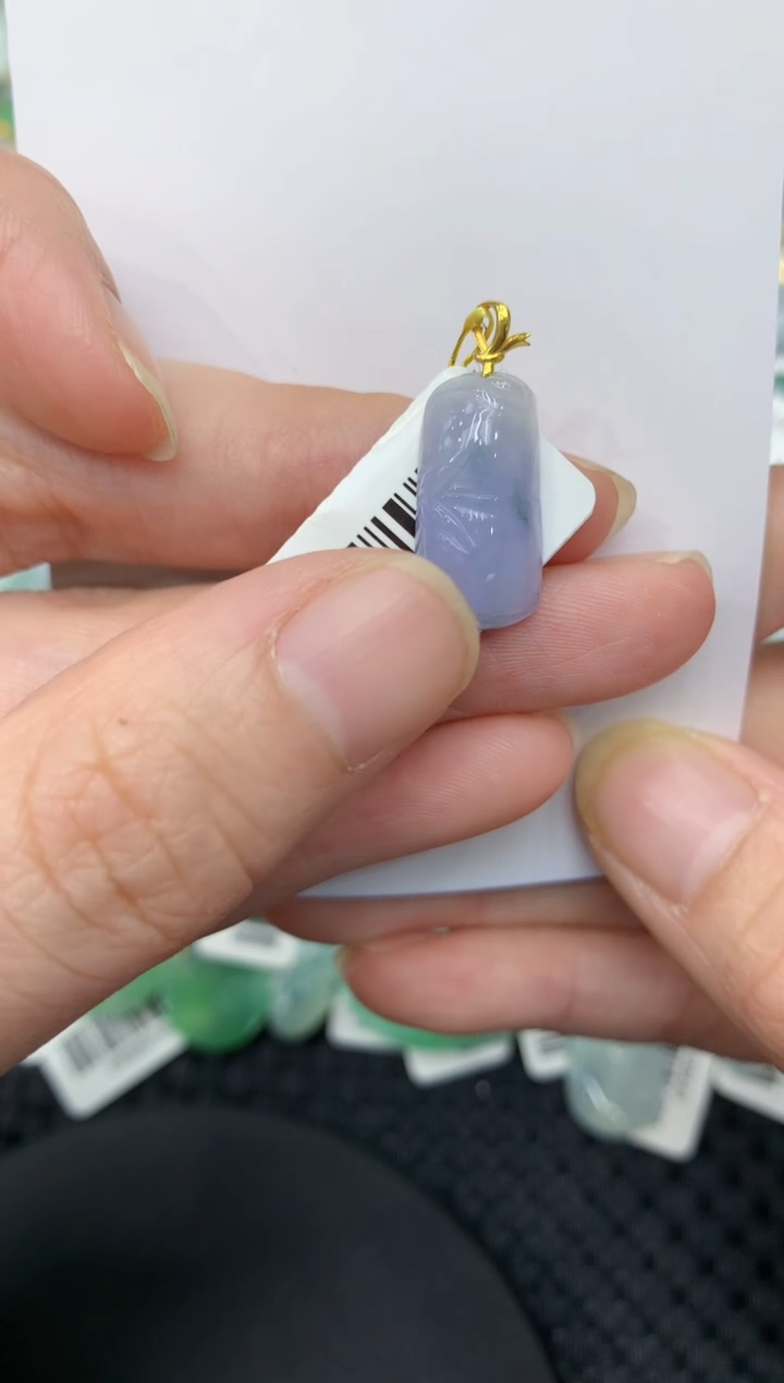 【闪购商品】翡翠颈饰18K金镶嵌11111111