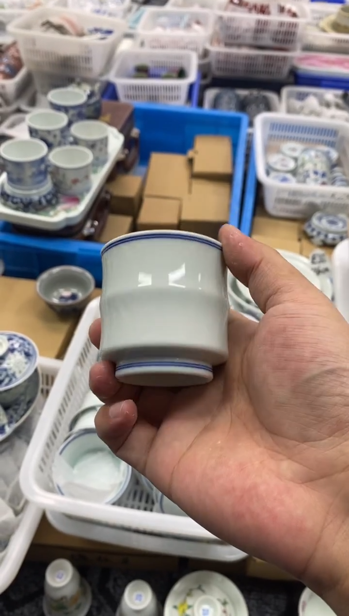 杯景德陶瓷茶具容量约60