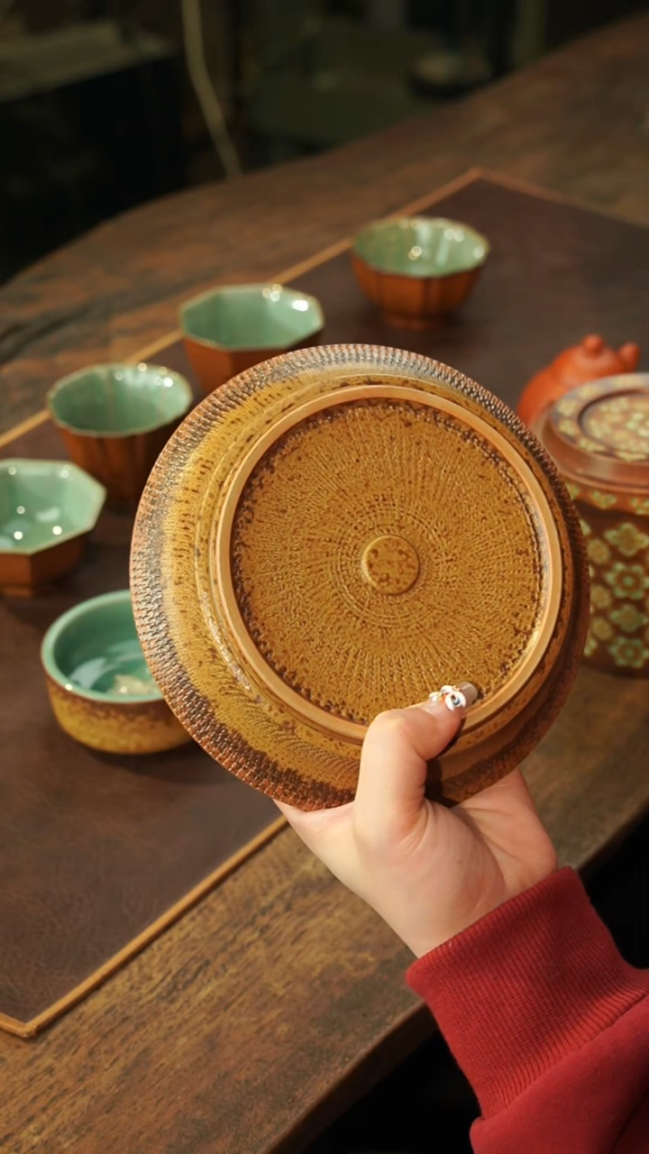 【闪购商品】瓷片祁白 草木灰 壶承