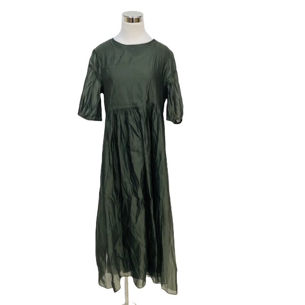 妃鱼/S' Max Mara/桑蚕丝/连衣裙/95新/M5/26