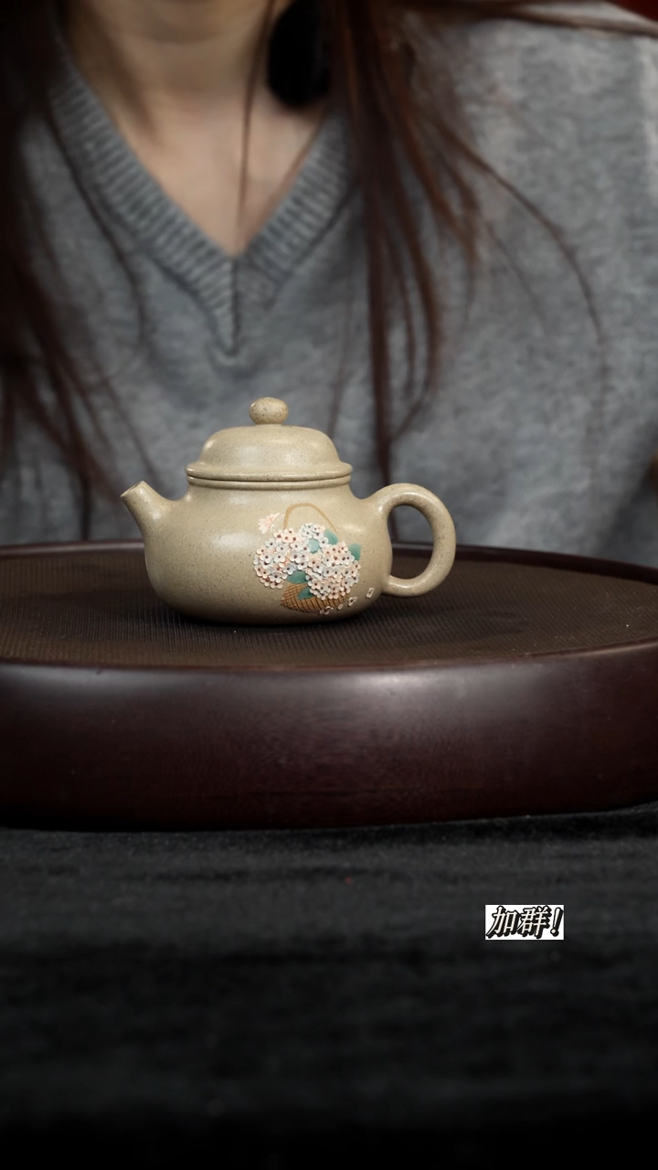 茶壶紫砂FTJ800049白皮龙容天150c