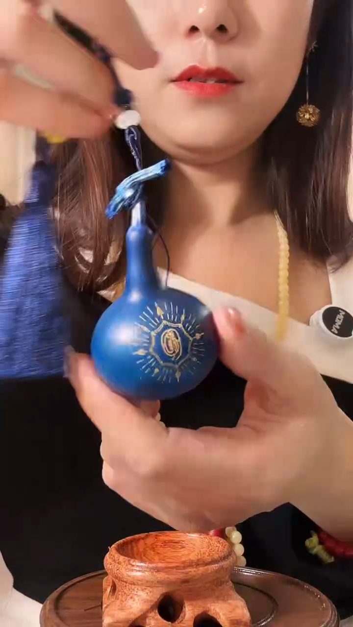 【闪购商品】天然葫芦染色 大漆楷清工艺 精致雕刻