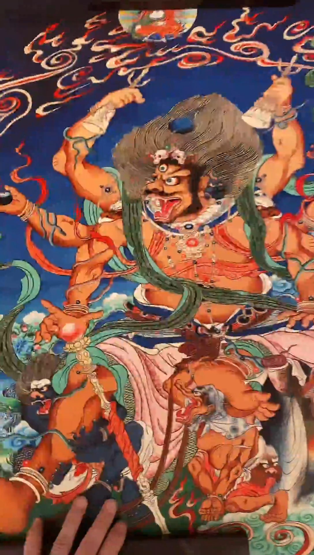 装裱画精美唐卡tk16080