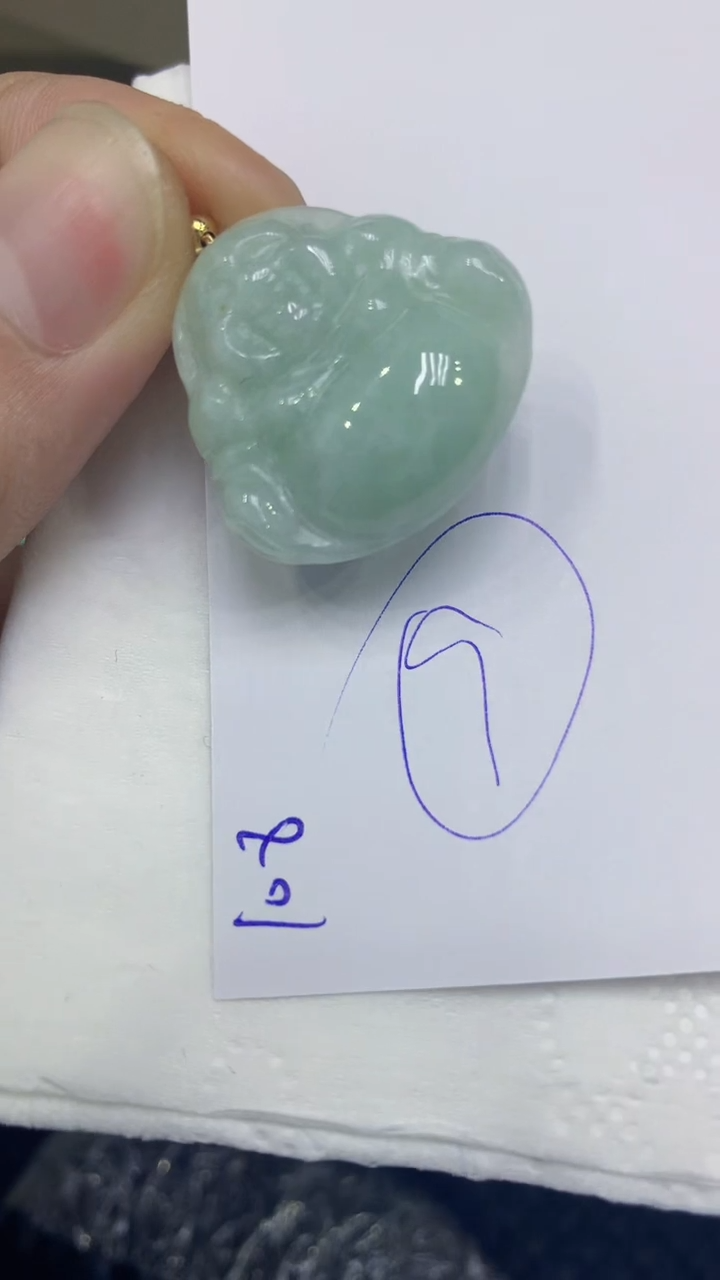 颈饰未镶嵌翡翠缅甸A货翡翠