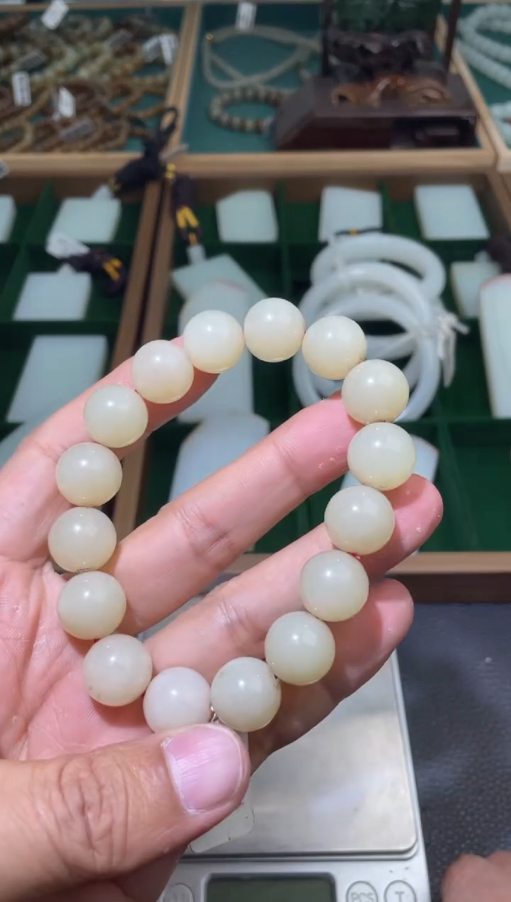未镶嵌手串和田玉⭐**⭐手串卡16