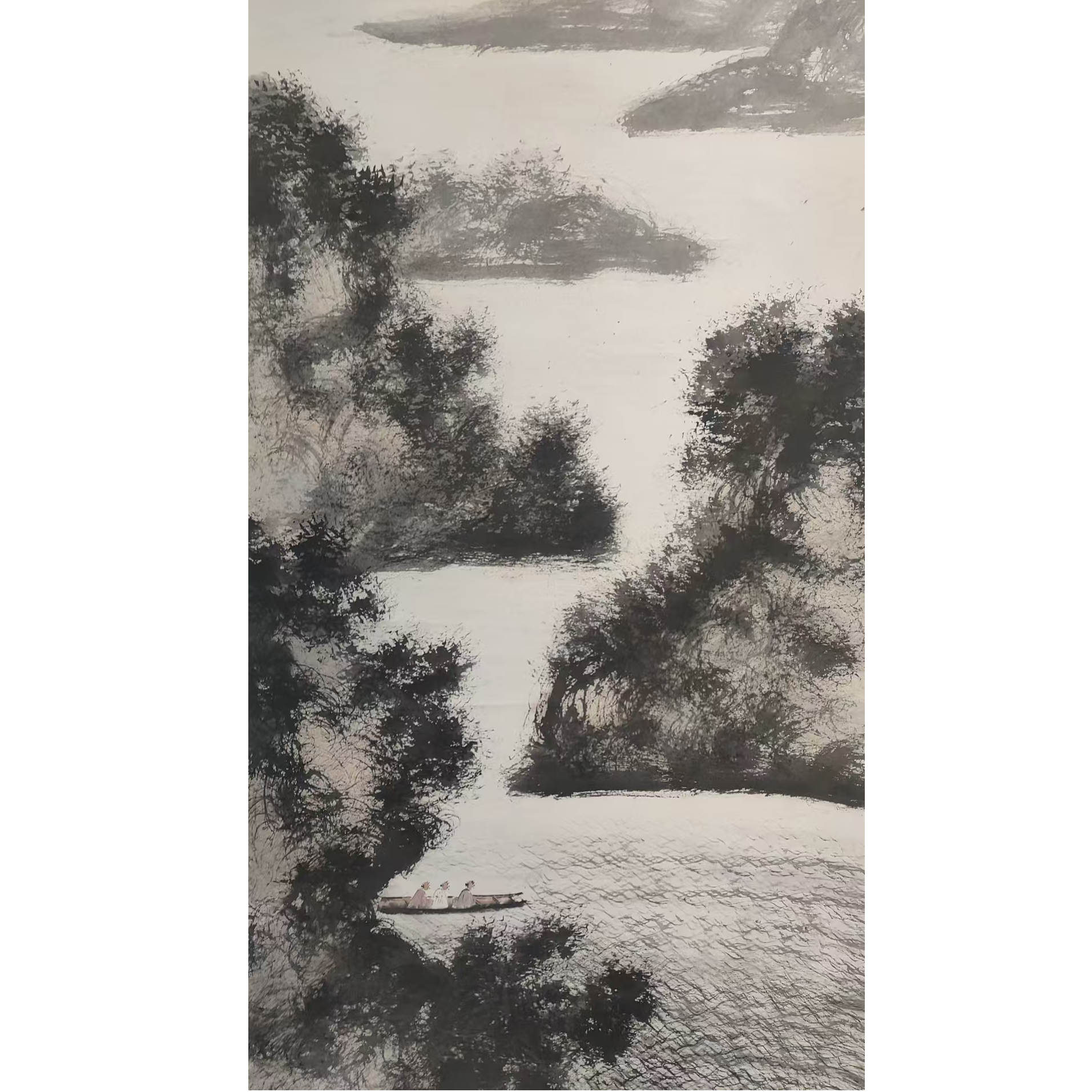 傅  山水立轴138/67