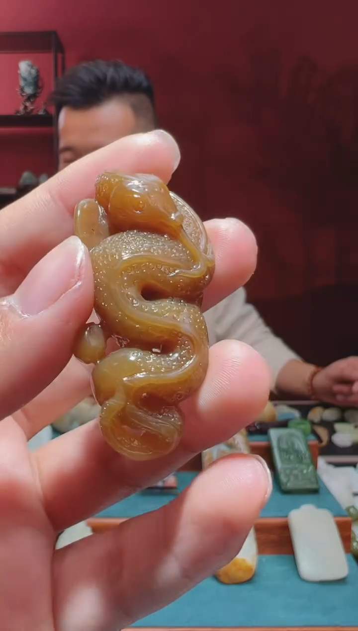 【闪购商品】和田玉吊坠(不含链)未镶嵌1