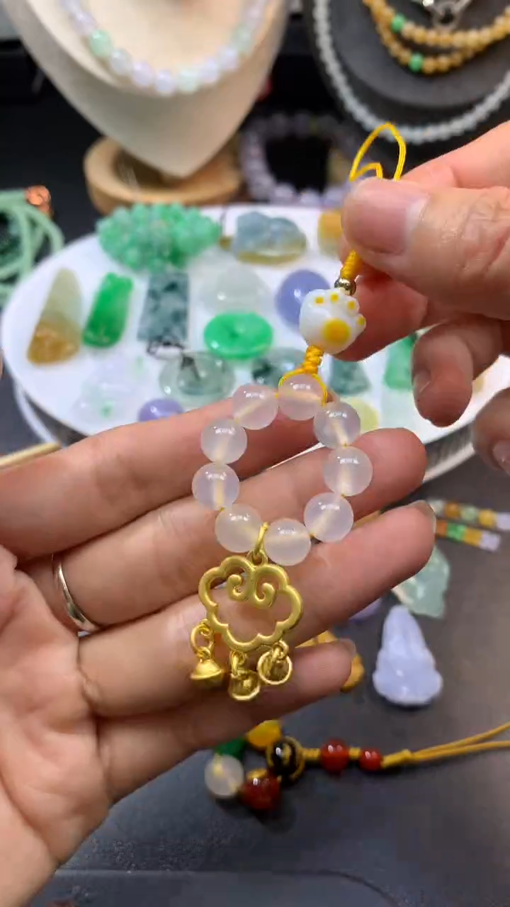 【闪购商品】玛瑙/玉髓颈饰未镶嵌玉髓多样性发一