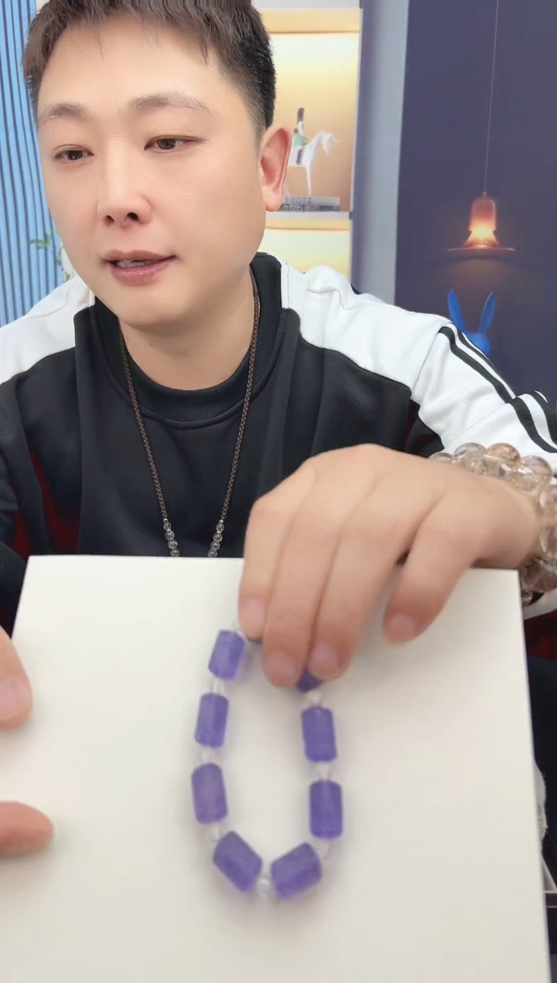 未镶嵌手链水晶天然随行桶珠如意手链