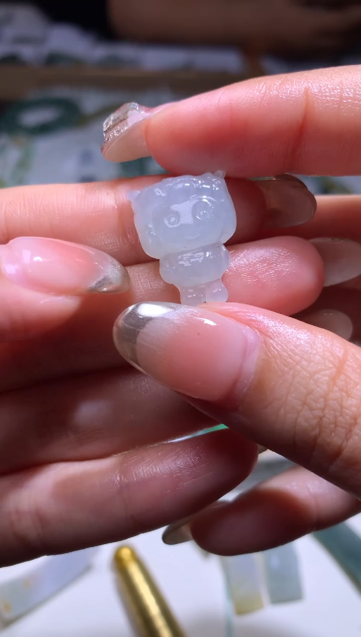 未镶嵌定制翡翠毛货