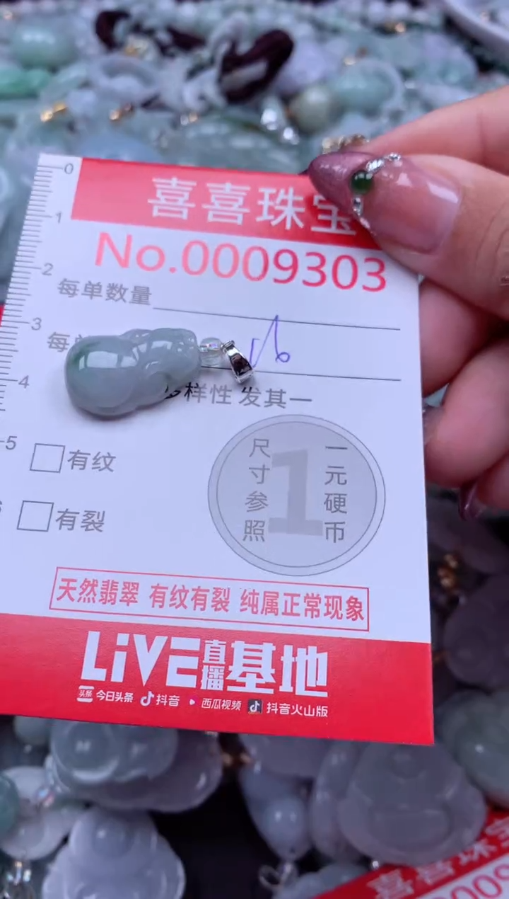 颈饰未镶嵌翡翠9303