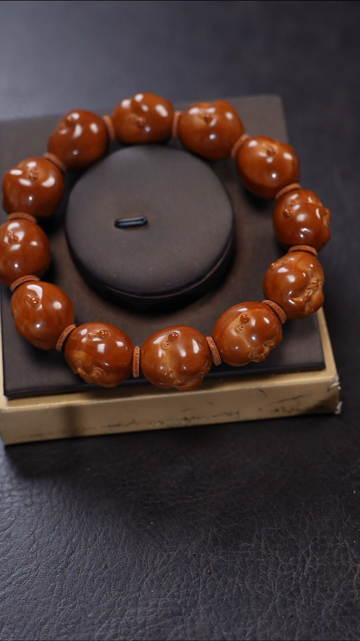 手串/手链橄榄核八万核雕文玩作品