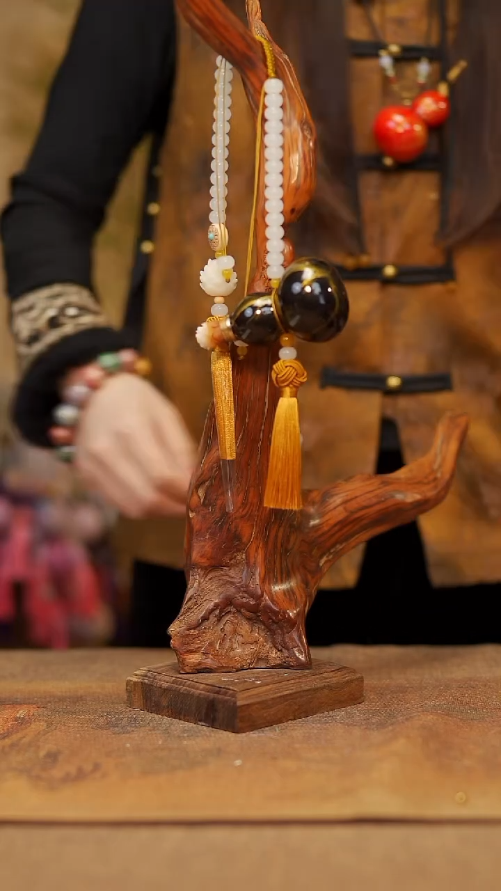 【闪购商品】337宴禾堂大漆车挂葫芦118