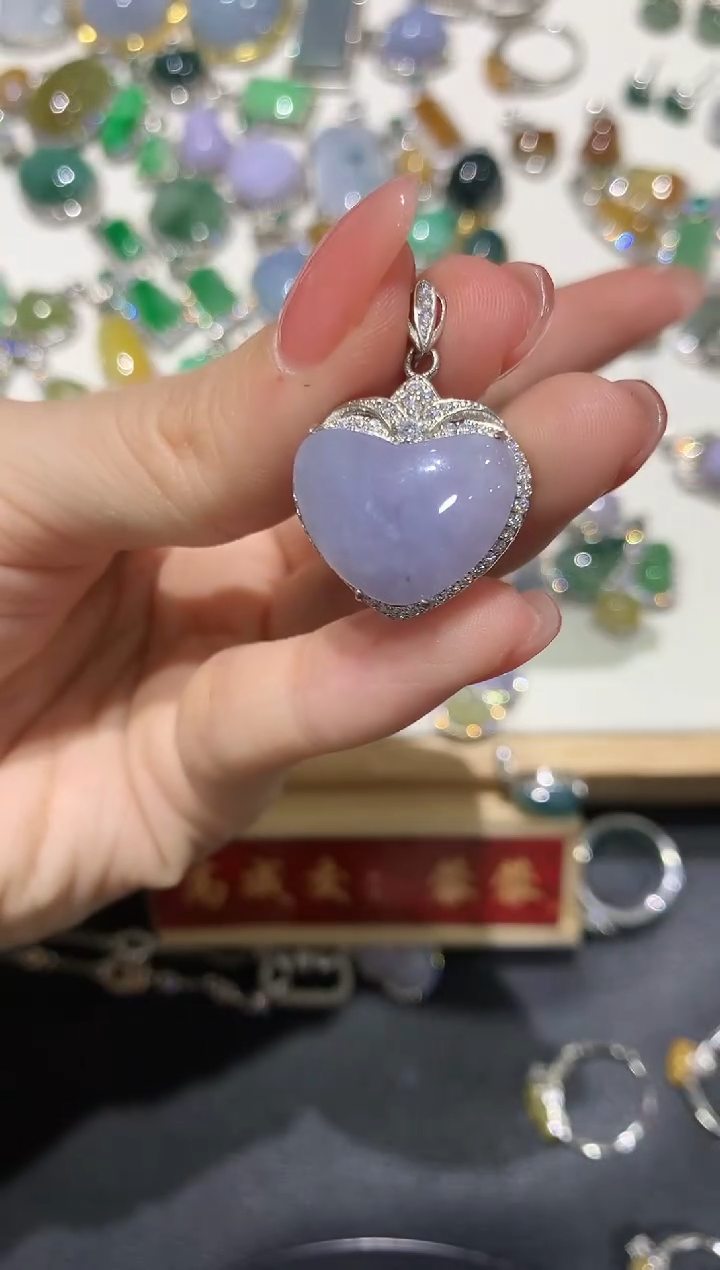 【闪购商品】翡翠吊坠(不含链)银S925镶嵌团购70