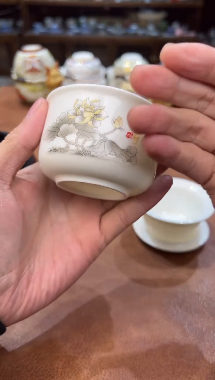 真的很便宜会开片的旅行茶具