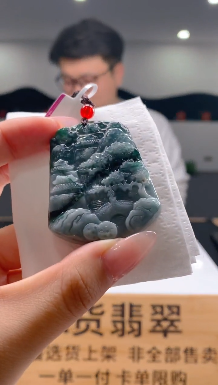 【闪购商品】翡翠颈饰未镶嵌SW翡翠吊坠ZJ00014