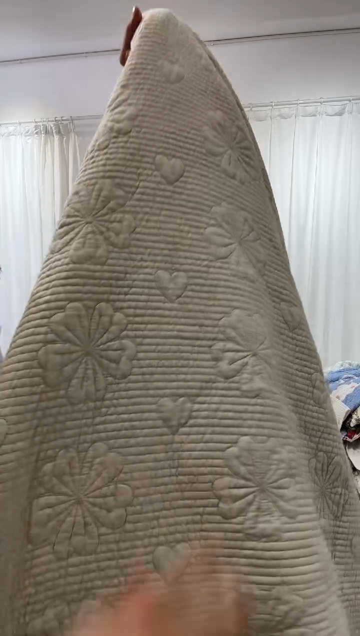 棉250*270纯棉床盖79号微瑕