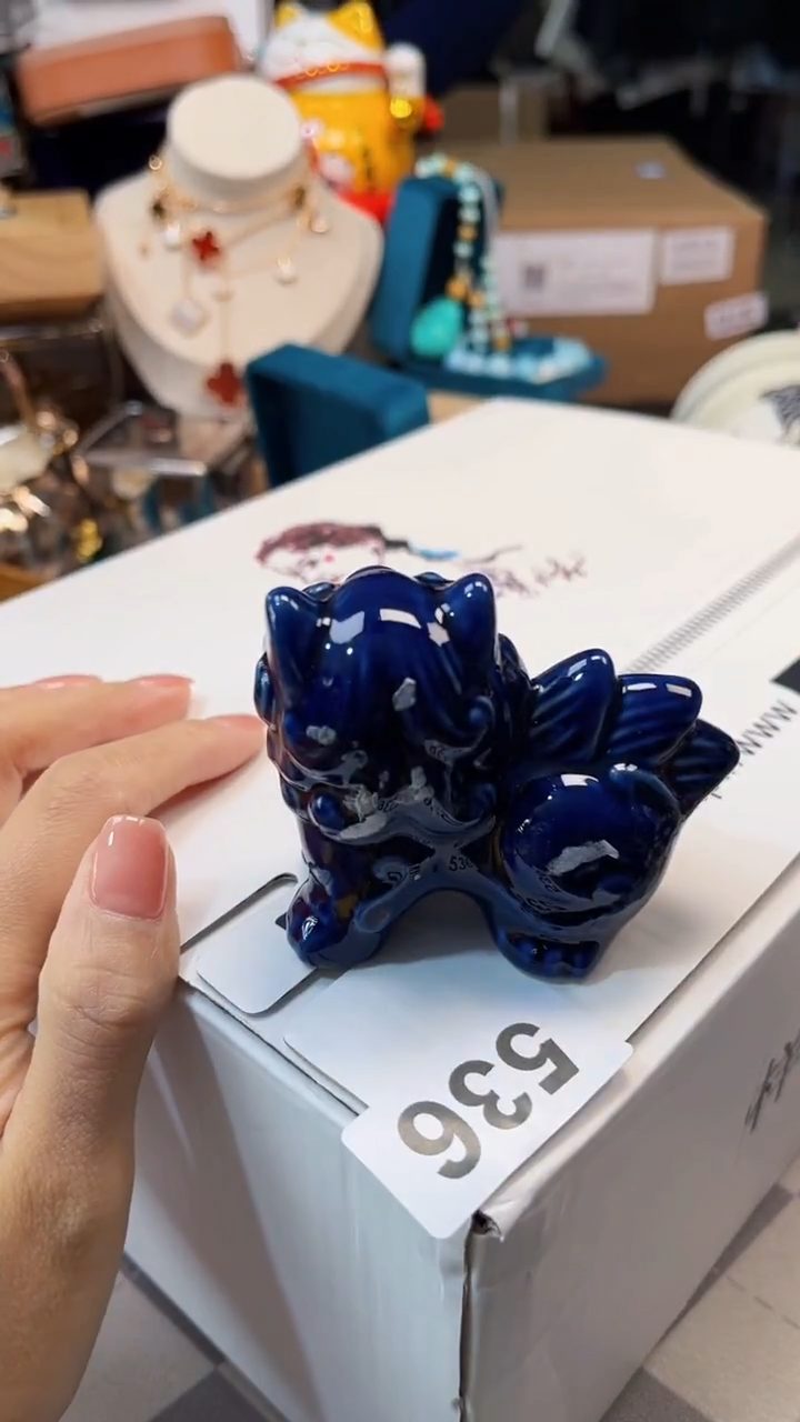 瓷片陶茶666文玩周边多人白球