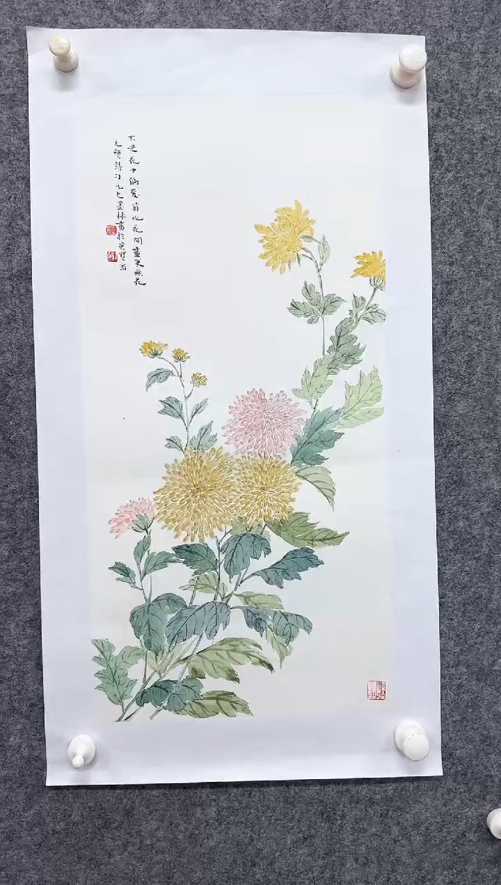 国画ST-WK老师绘画作品