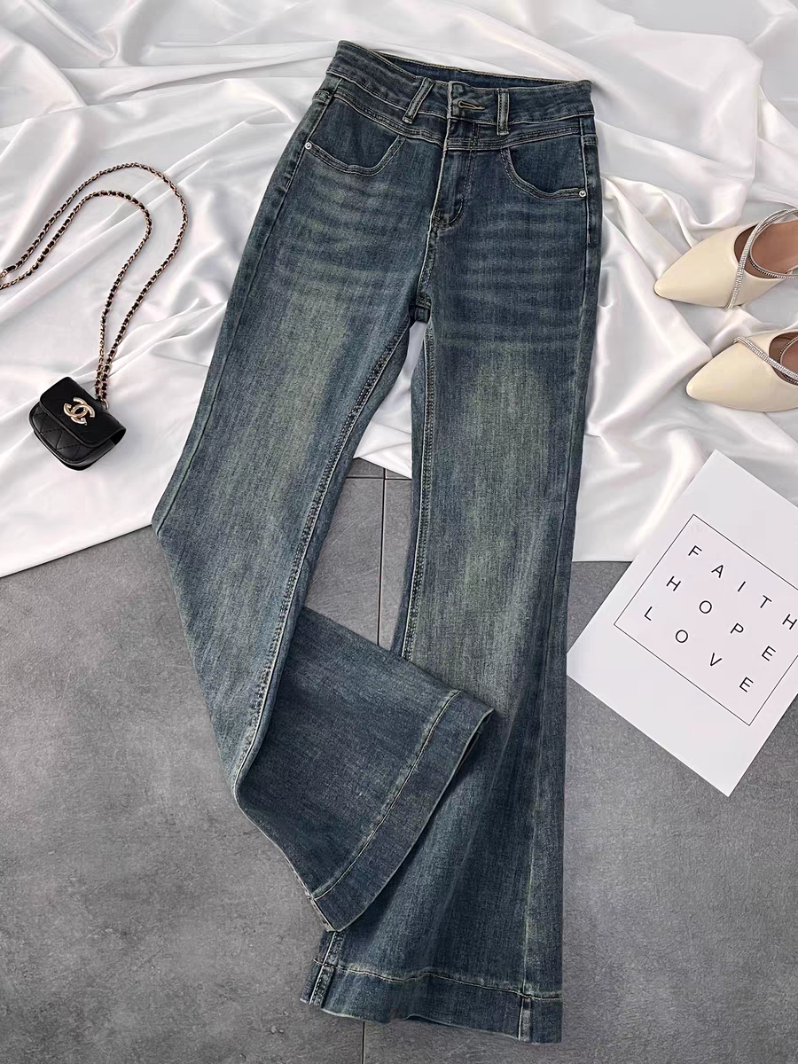 非主图款【001-050】默认部分微瑕牛仔裤显瘦高腰