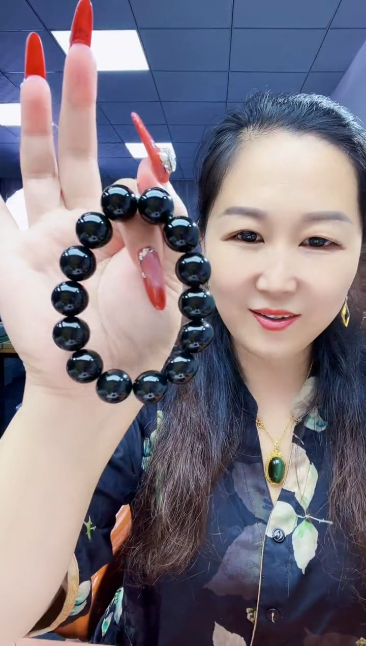 手串未镶嵌和田玉纯天然和田玉俄黑碧16