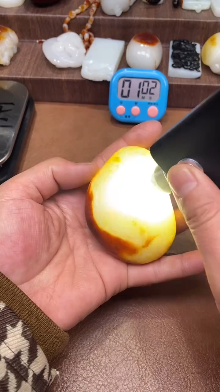 未镶嵌和田玉把件财****，1