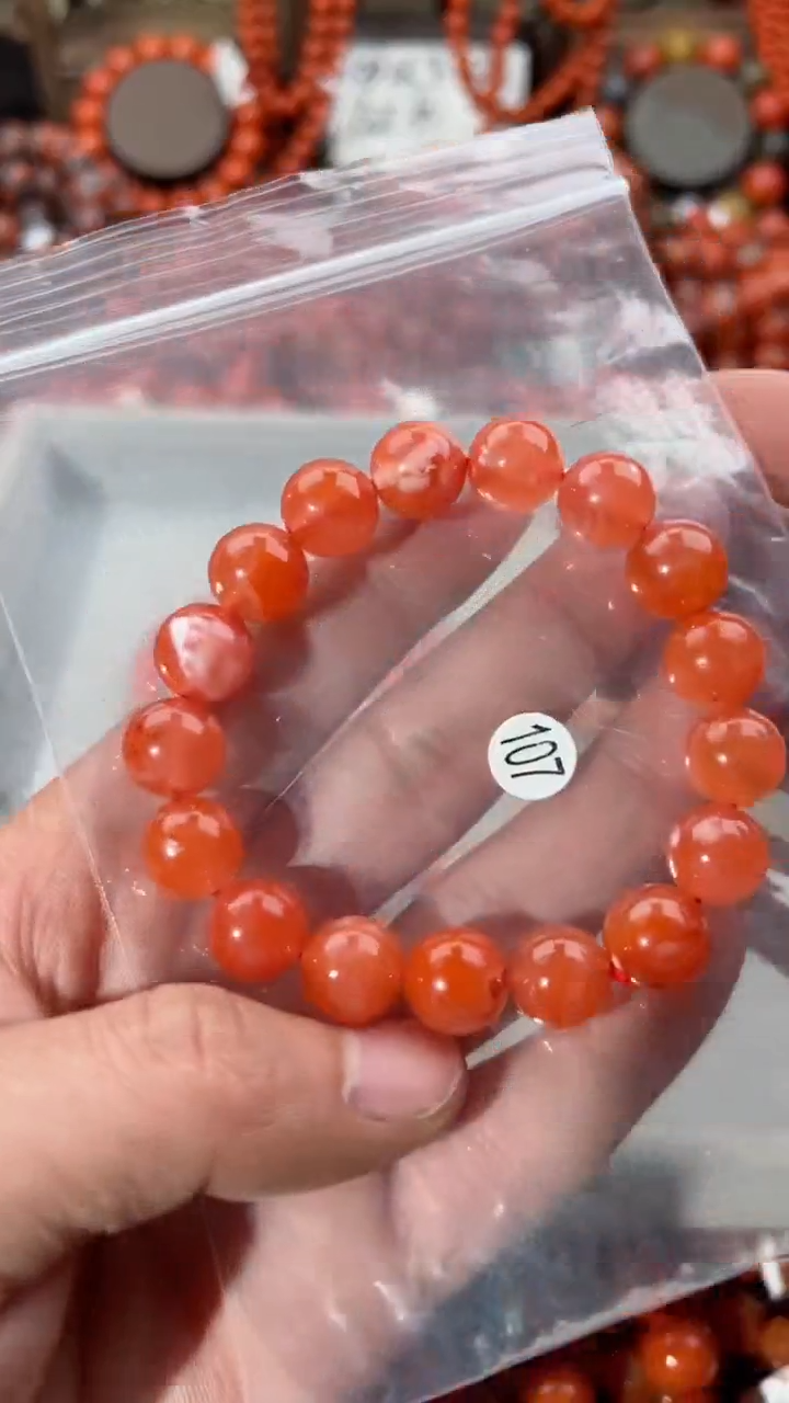 【闪购商品】南红玛瑙手串未镶嵌11
