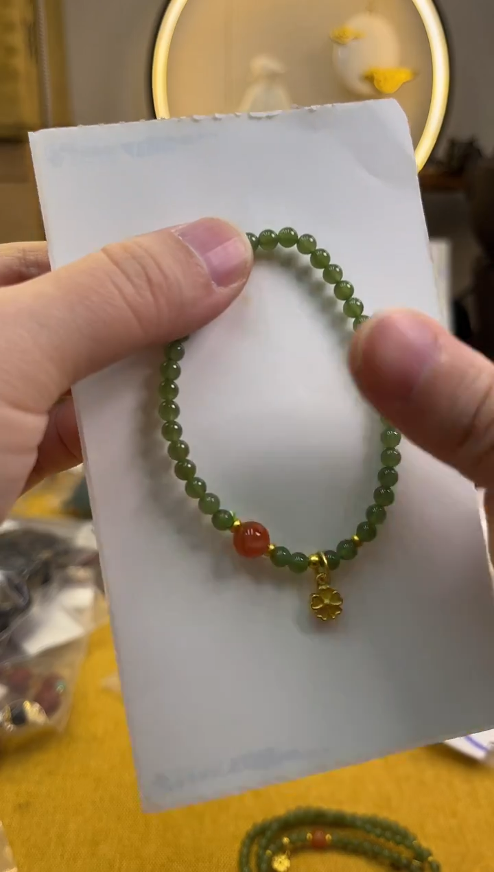 未镶嵌手链和田玉货号1423