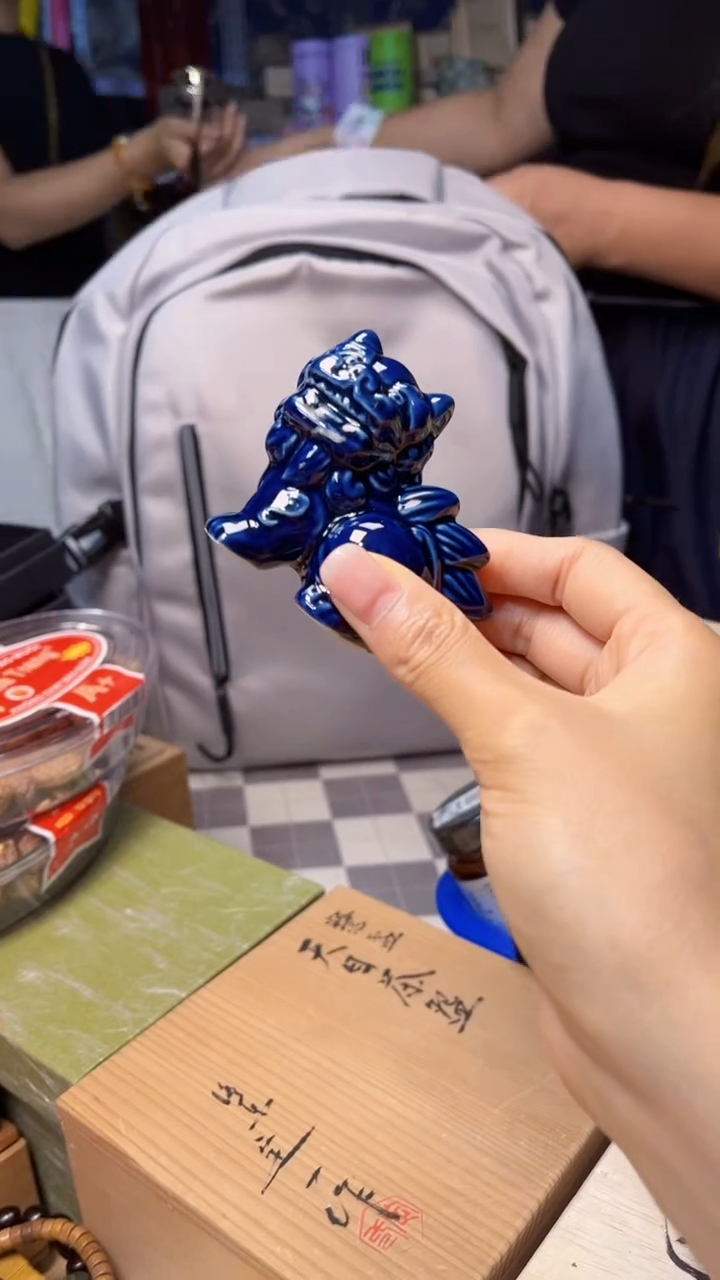 瓷片陶茶666文玩周边多人鸟