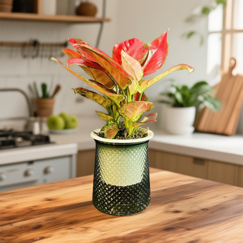 水培如意皇后家庭办公桌干净好养