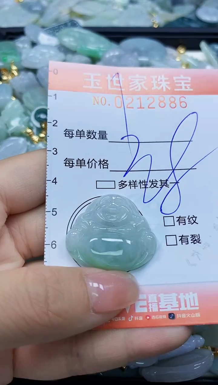 【闪购商品】翡翠未镶嵌颈饰闪购0212886