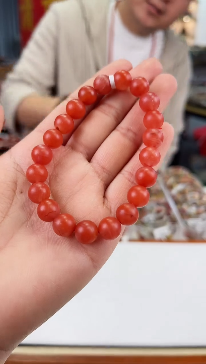 【闪购商品】南红玛瑙保山手串9+未镶嵌一个/条