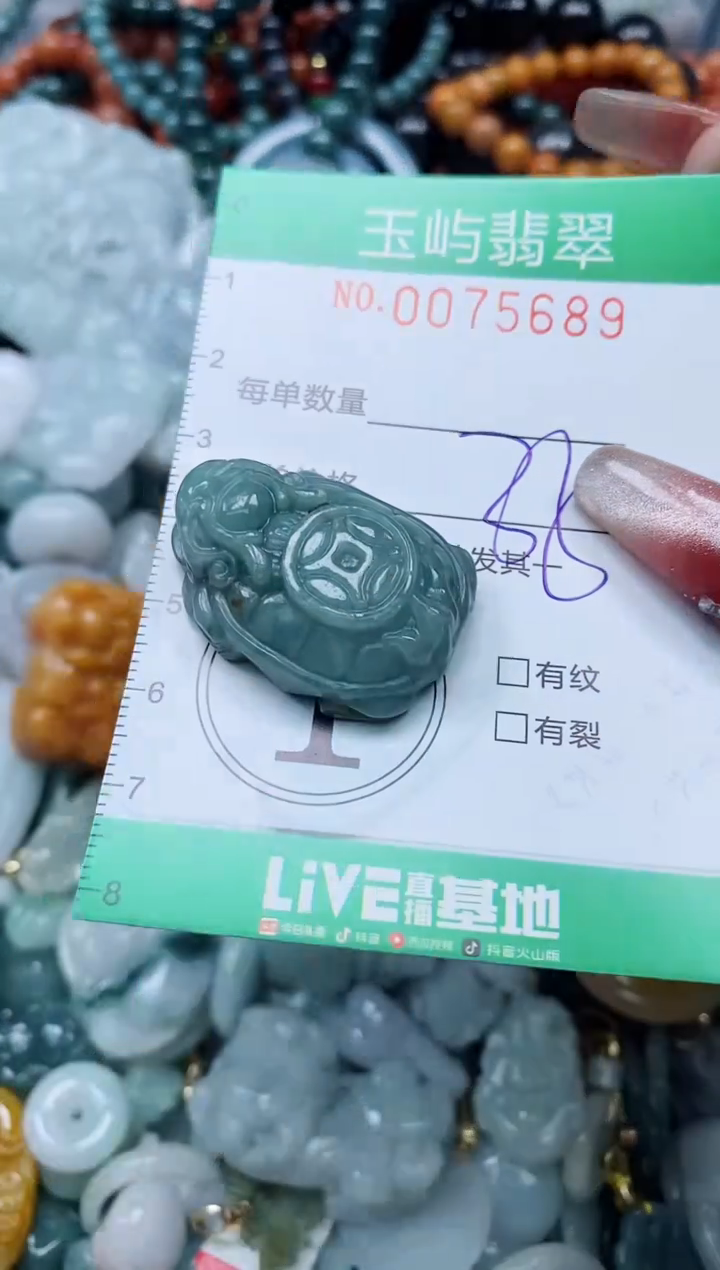 【闪购商品】翡翠颈饰未镶嵌闪购0075689多样性发其一