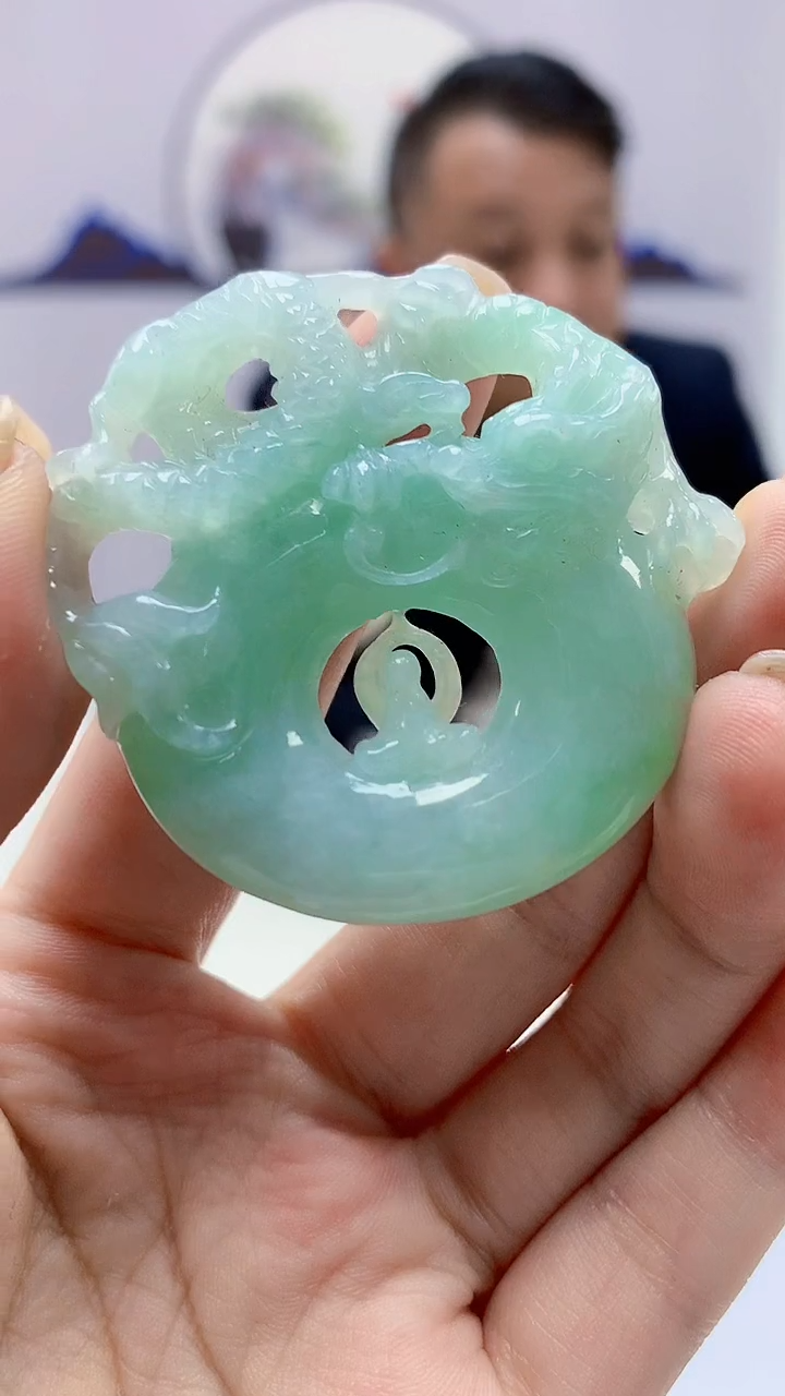 【闪购商品】定制翡翠未镶嵌4969ms-毛货45悟道