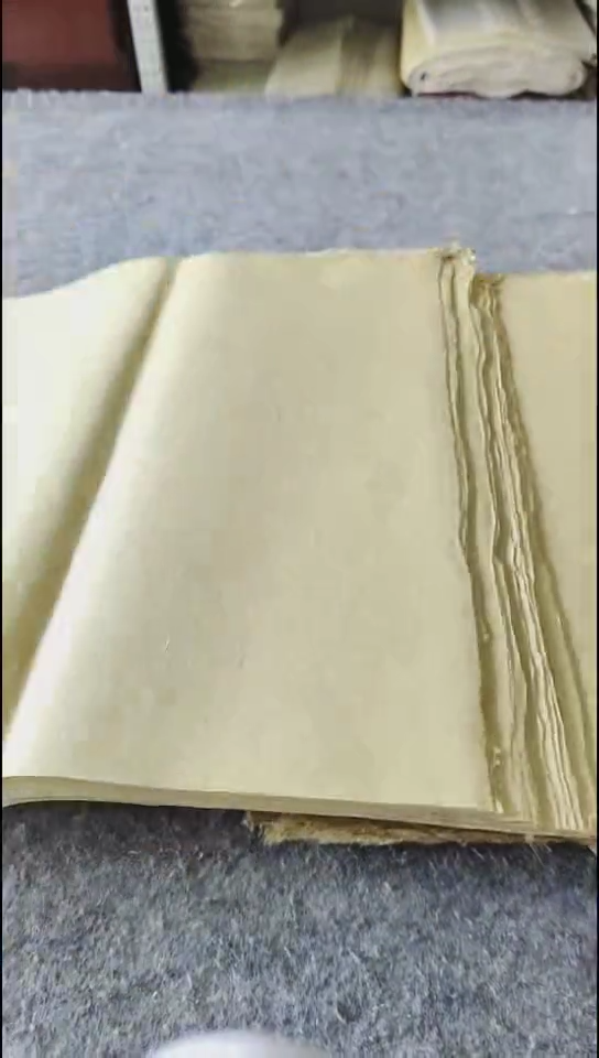 四尺对开纯手工仿古楮皮宣